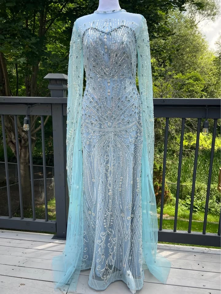 Maxi evening gown, elegant evening dress - photo 4