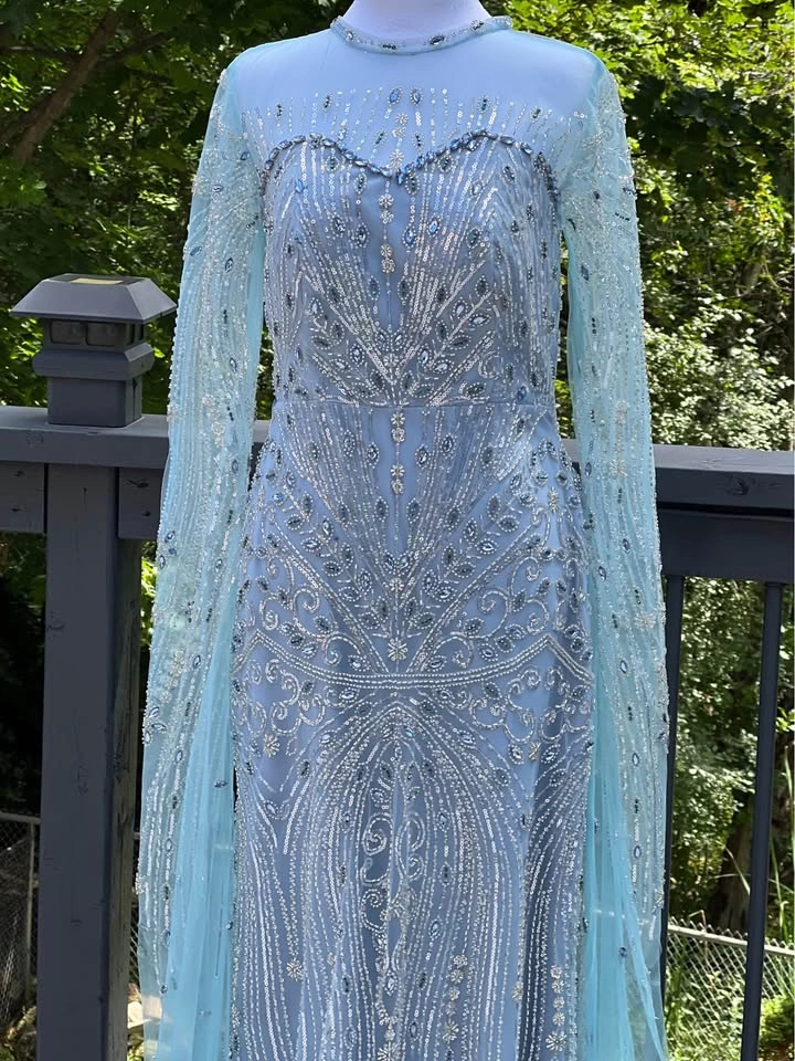 Maxi evening gown, elegant evening dress - photo 5