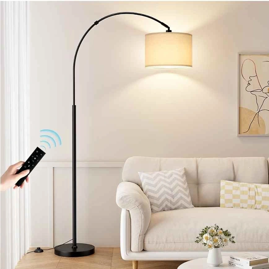 Modern Dimmable Arc Lamp with Remote (3 Colour Temperature)