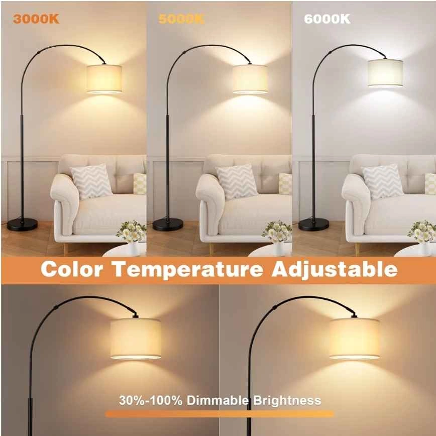 Modern Dimmable Arc Lamp with Remote (3 Colour Temperature) - photo 4