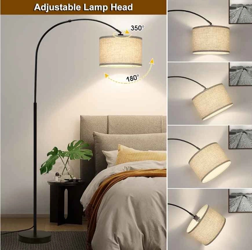 Modern Dimmable Arc Lamp with Remote (3 Colour Temperature) - photo 5