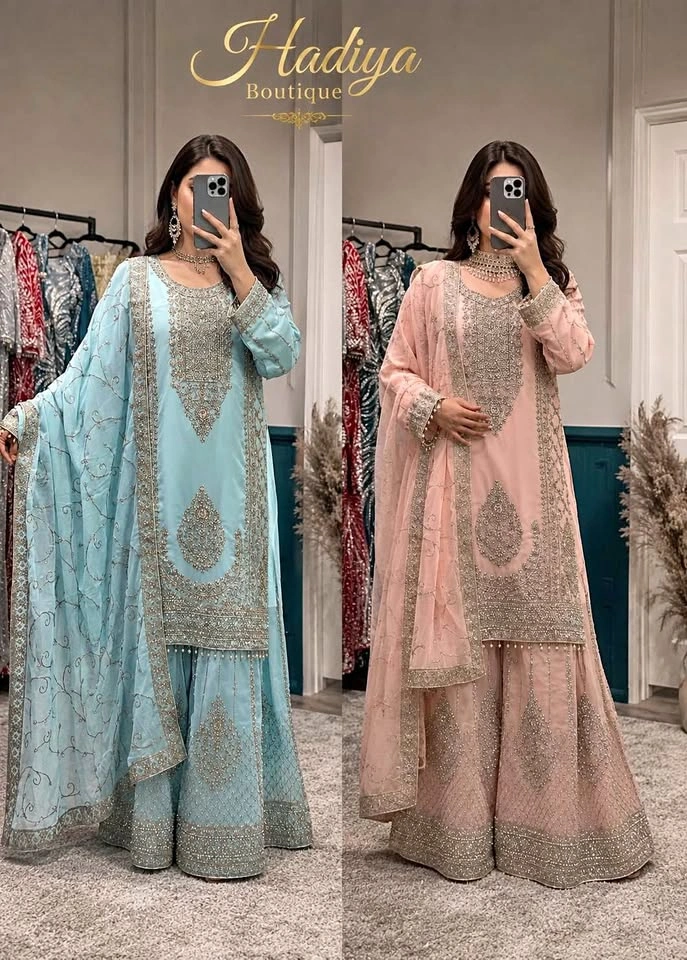Punjabi Gharara Suit