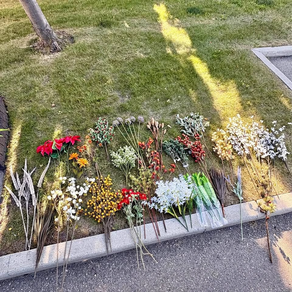 HUGE Bundle of Artificial Flowers