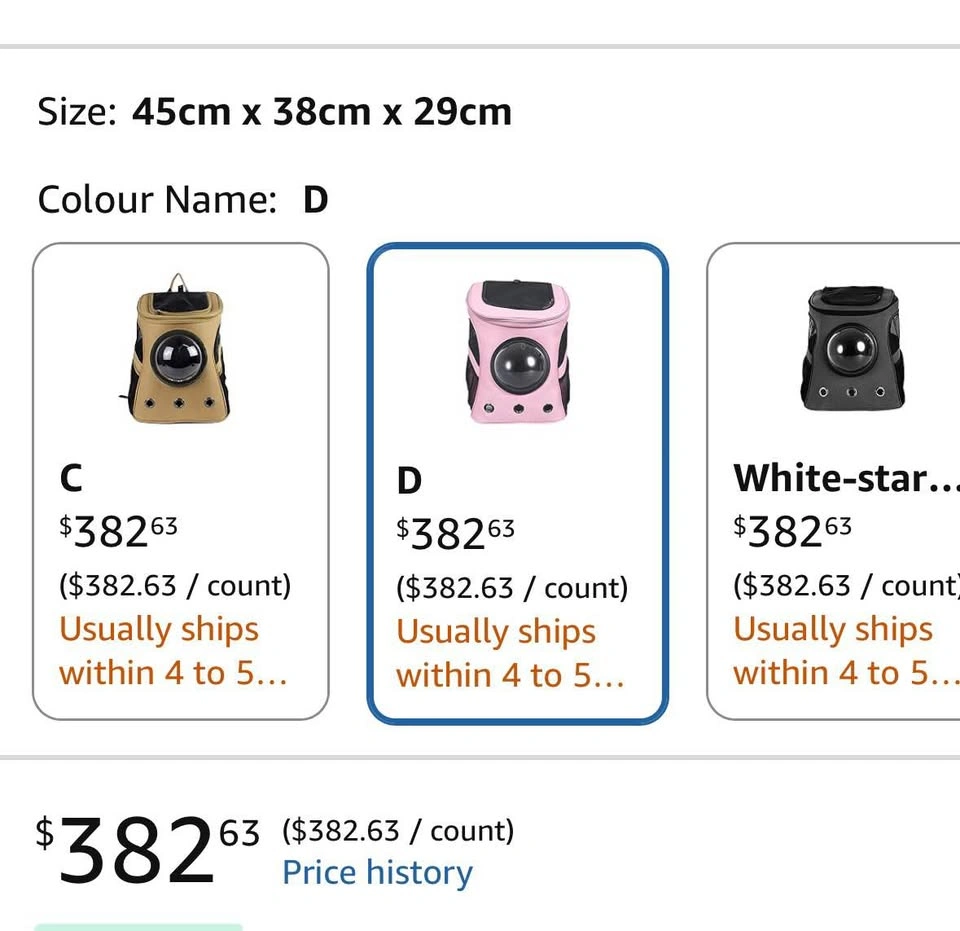 Bubble window Pet Carrier Backpack - photo 4