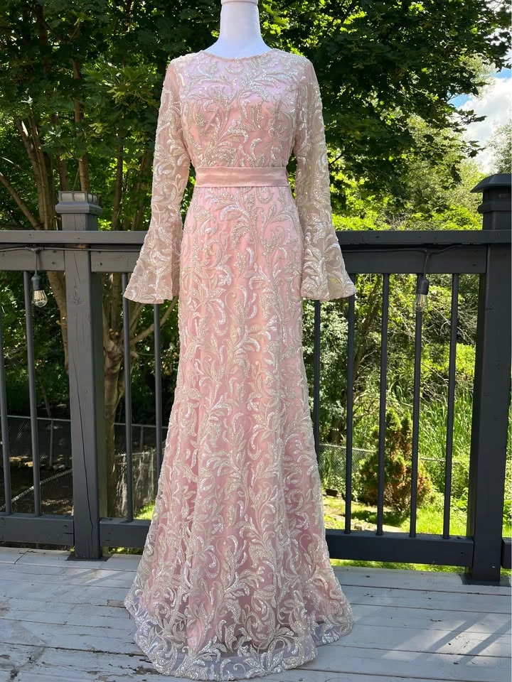 Elegant party wear, evening dress - photo 5
