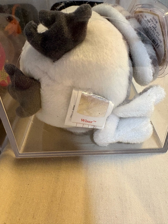 Vintage Beanie Babies '98/'99 "Wise" & "Wiser" Owls w/tags - photo 4