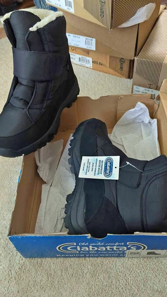 Ciabatta's Women's Winter Boots Size 40 Extra Wide