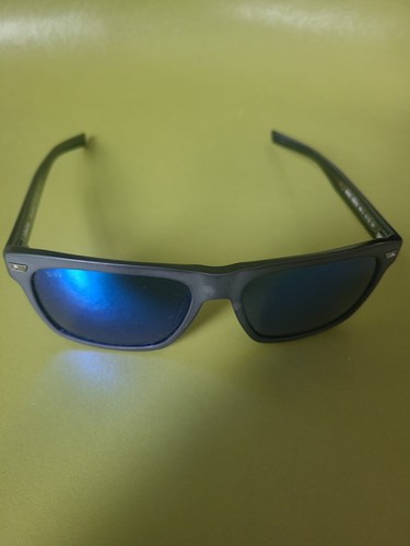 COSTA DEL MAR 11 Matte Black Blue Mirror 580G Aransas Sunglasses