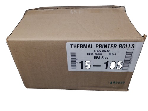 50 Thermal Receipt Printer Rolls 2 1/4" x 85' (BPA Free)