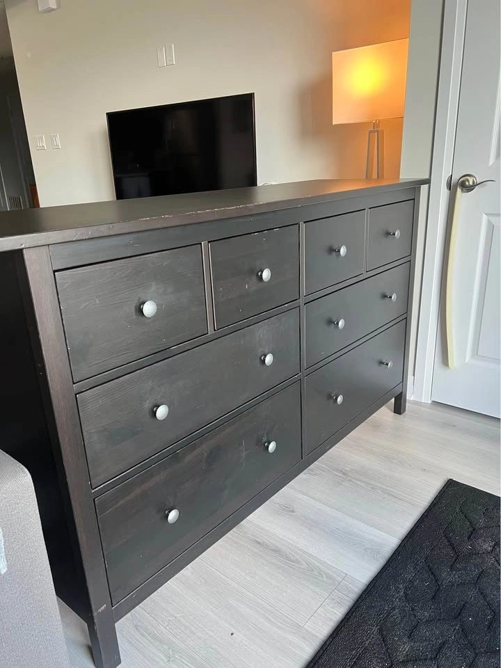 IKEA Hemnes 8-Drawer Dresser – Black-Brown - photo 3