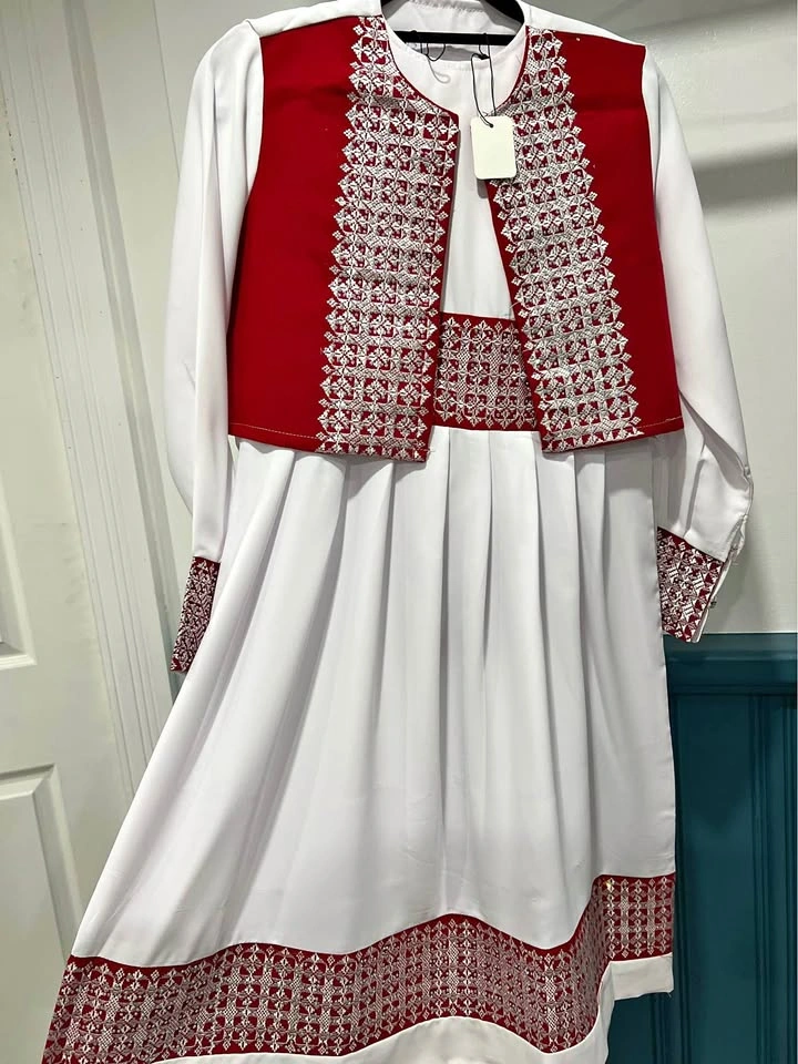 Kids Afghani Dress 3-Piece Size 36