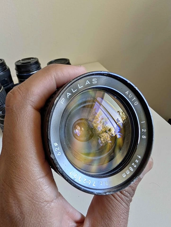 Pallas Auto 28mm f/2.8 Lens