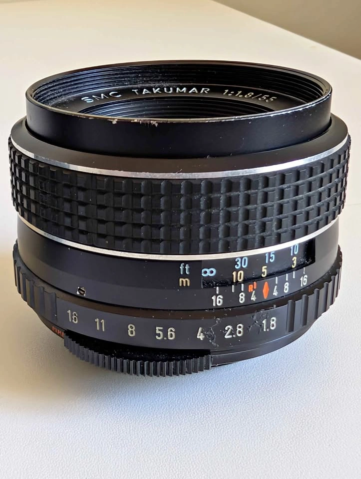Asahi Pentax SMC Takumar 55mm f/1.8 Lens