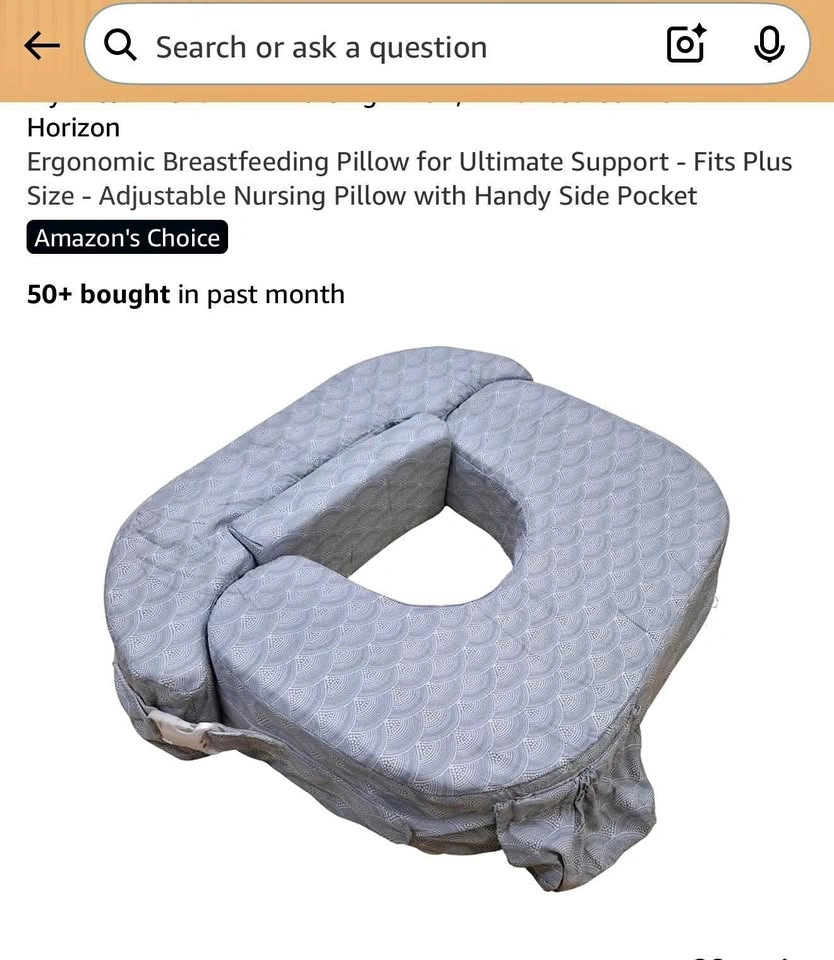 Twin nursing Pillow