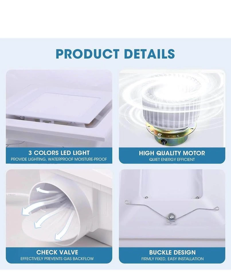 Tesansi Exhaust Fan with Light EF7 - photo 3