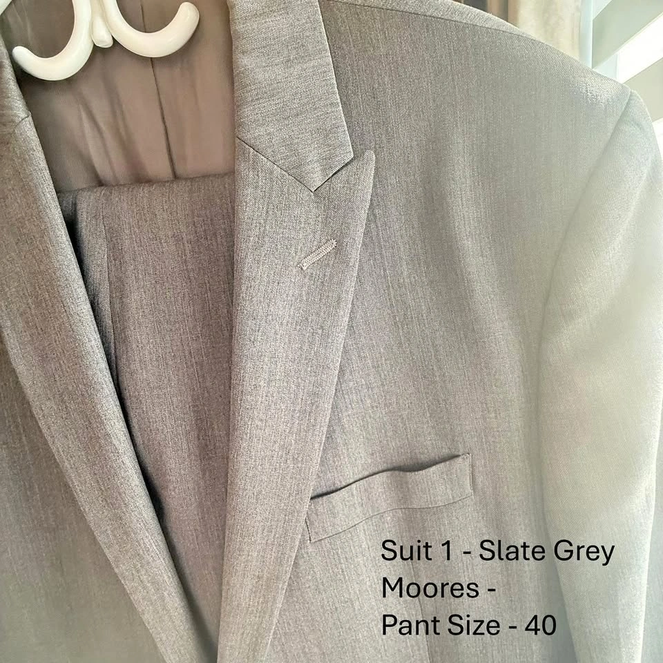MOVING SALE - Men’s Suits / Formal Wear - Excellent Condition
