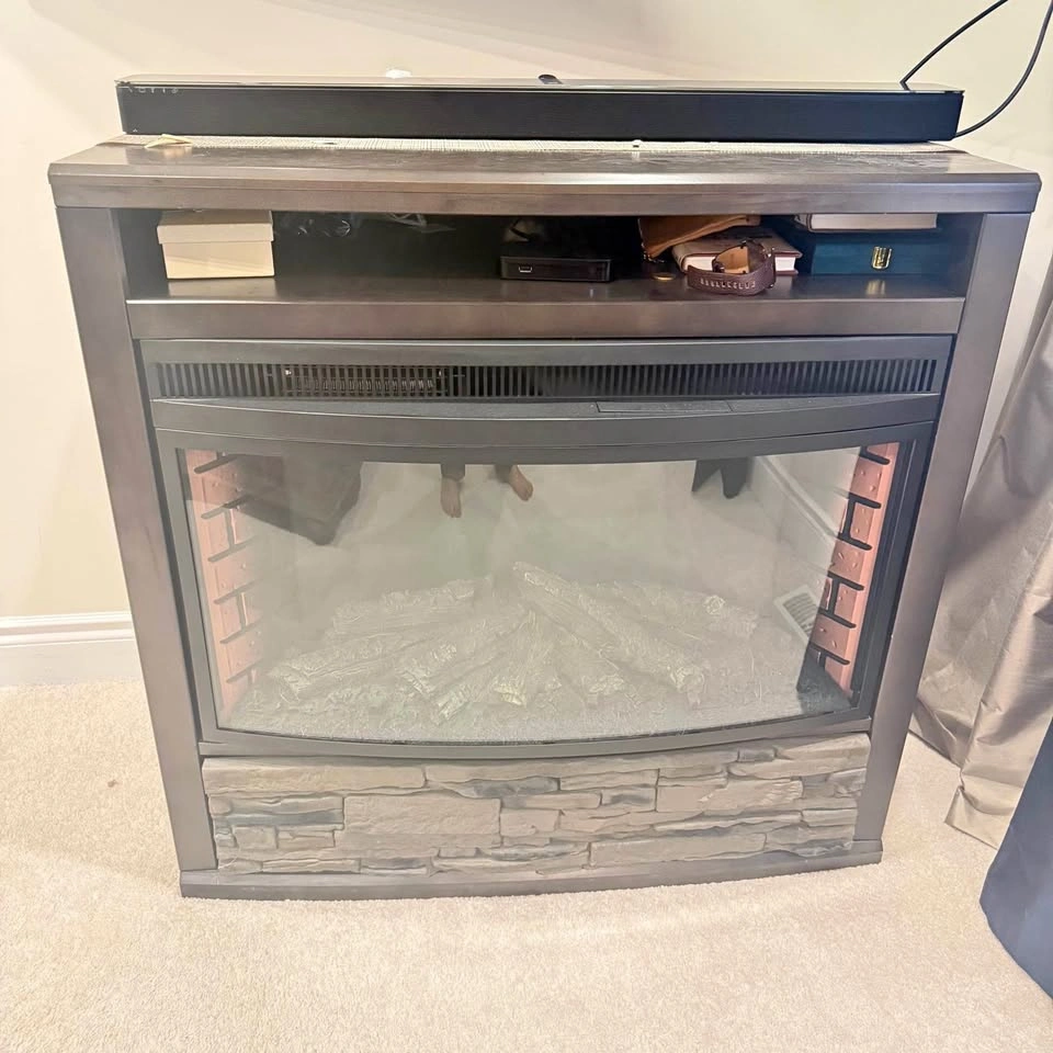 Electric Fireplace and TV Console