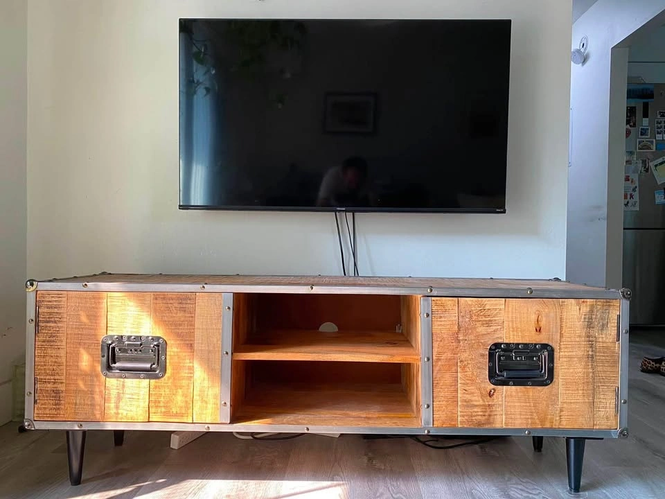 Solid wood T.V stand - no particle board - photo 2