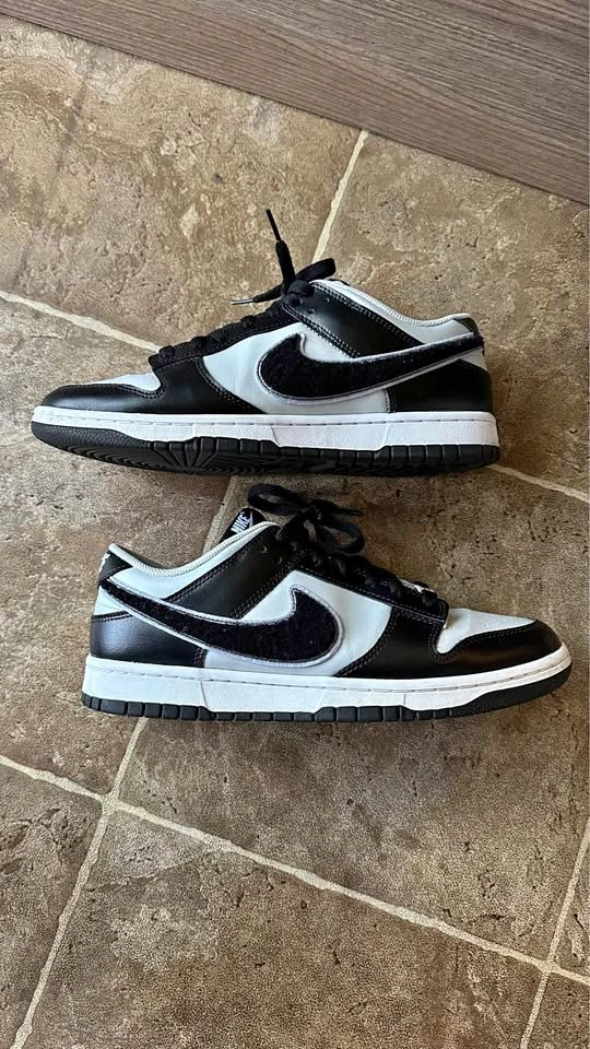 Nike Dunk Low (Chenille Swoosh/Black/Grey)