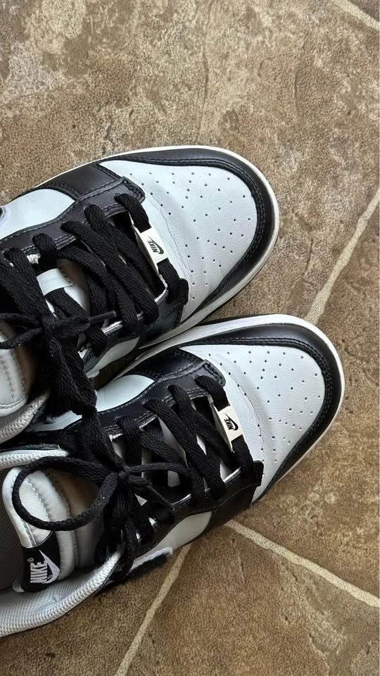 Nike Dunk Low (Chenille Swoosh/Black/Grey) - photo 4