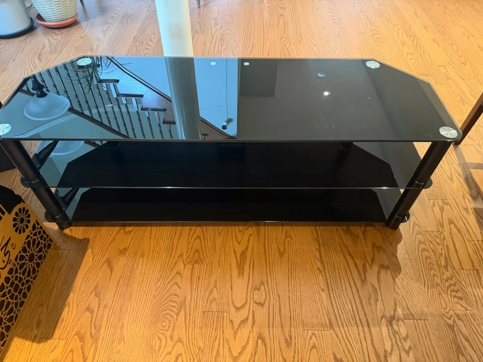 TV ENTERTAINMENT UNIT - glass - photo 3