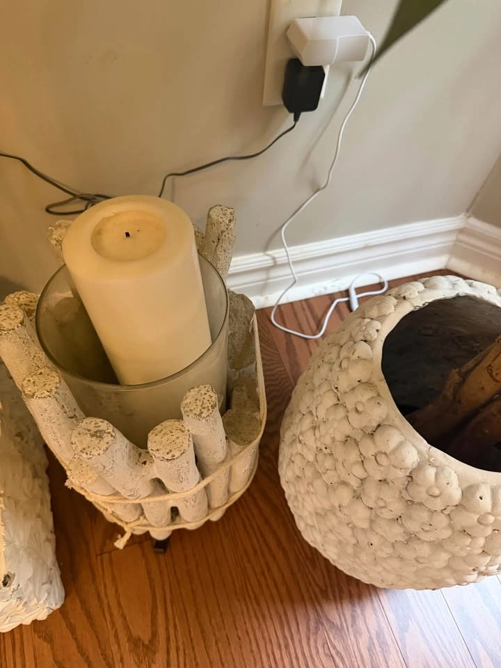 Ficus Artificial Tree with Planters and candle holder - photo 3