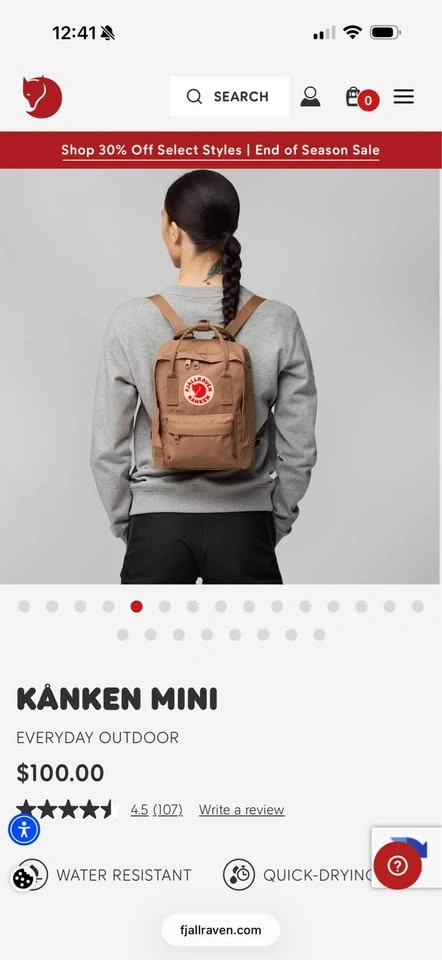 Fjällräven Kånken Mini Backpack - photo 5
