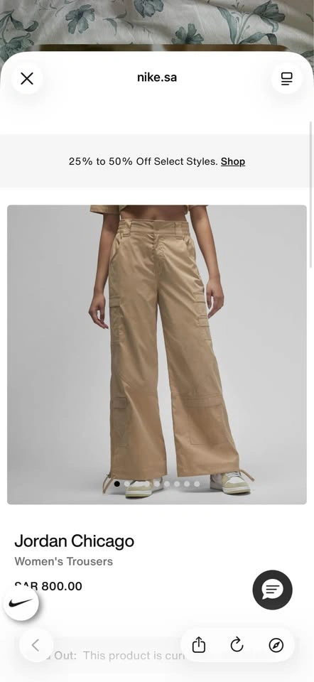 Jordan Chicago Women's Trousers size XS - photo 2