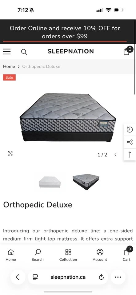 Double Deluxe Mattress X2 - photo 2