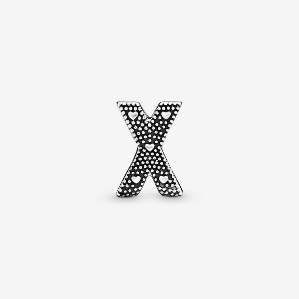 Pandora Letter X Alphabet Charm
