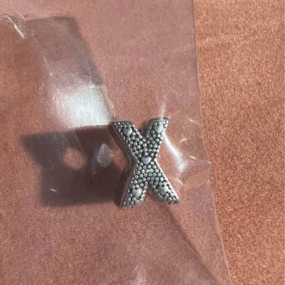 Pandora Letter X Alphabet Charm - photo 3