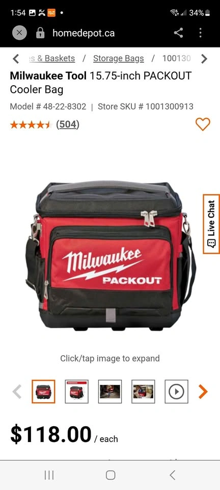 Milwaukee PACKOUT Cooler Bag