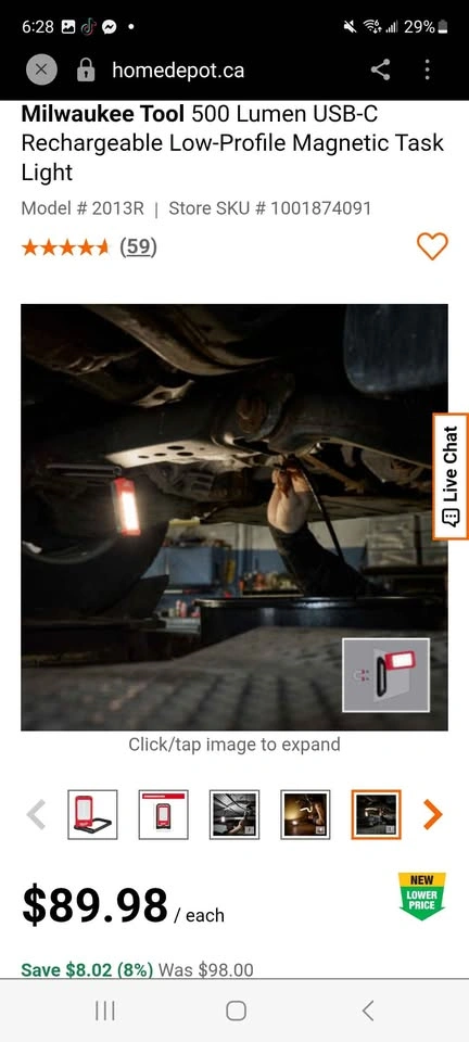 Milwaukee Tool magnetic light - photo 3