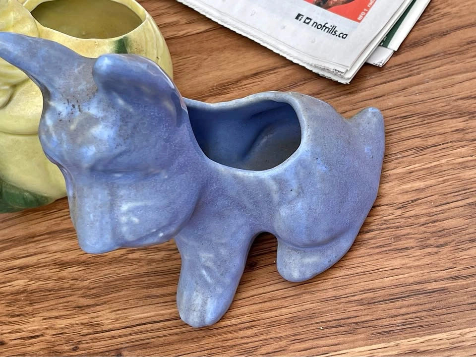 Vintage Cat or Dog Planter