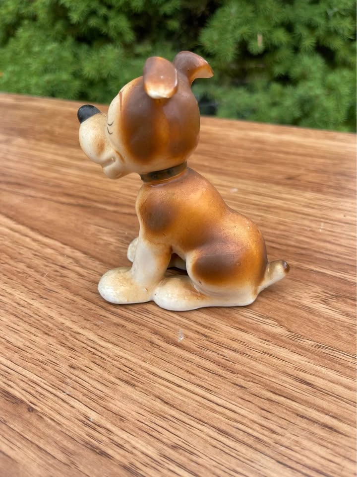 Vintage Occupied Japan Ceramic Dog Figurine - photo 5