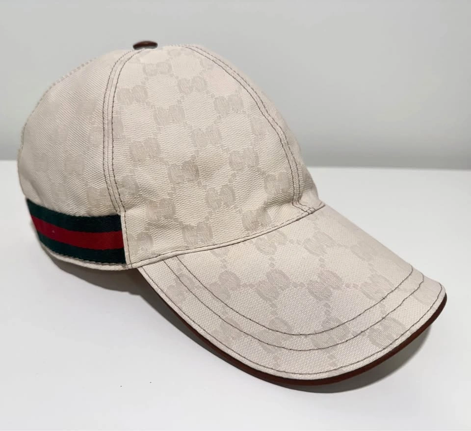 Authentic Gucci GG Canvas Baseball Hat