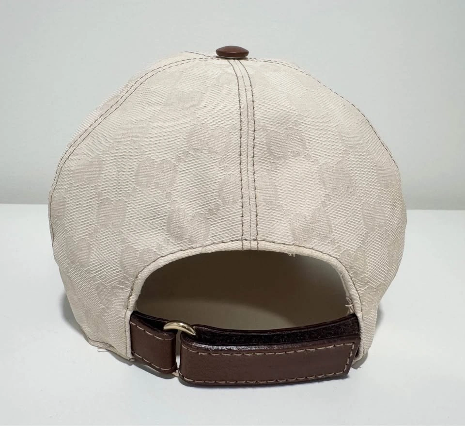 Authentic Gucci GG Canvas Baseball Hat - photo 3