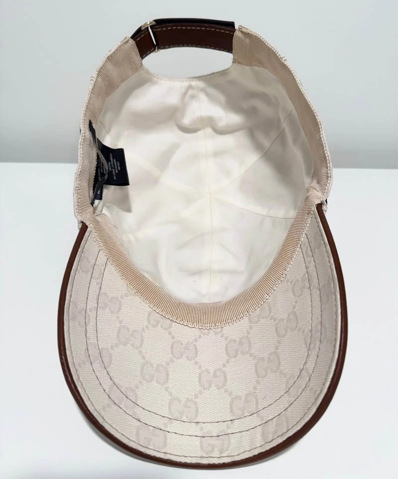Authentic Gucci GG Canvas Baseball Hat - photo 4