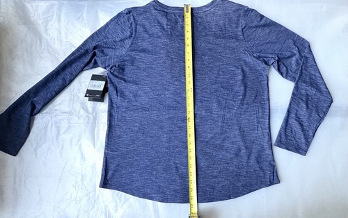 NWT Nike USA Hockey Dri-FIT Slub Scoop Neck Shirt Navy Blue Size - photo 4