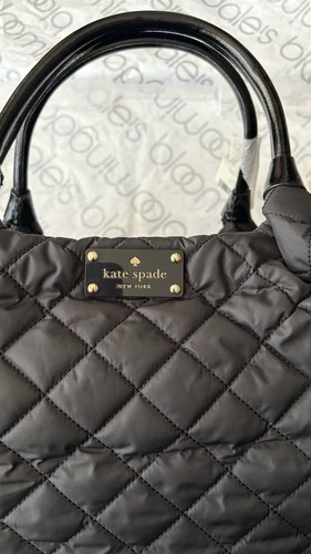 Kate Spade Stevie Diaper Bag Black Nylon Travel Baby Bag - photo 2
