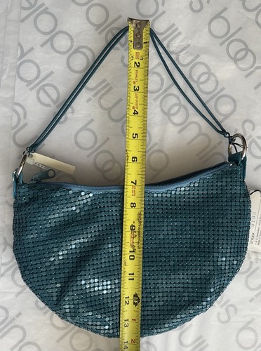 NWT Y2K Savanna Metal Absinthe Mesh Evening Bag - photo 4