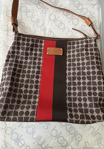 Kate Spade Classic Noel Serena Hobo Bag Chocolate (215)