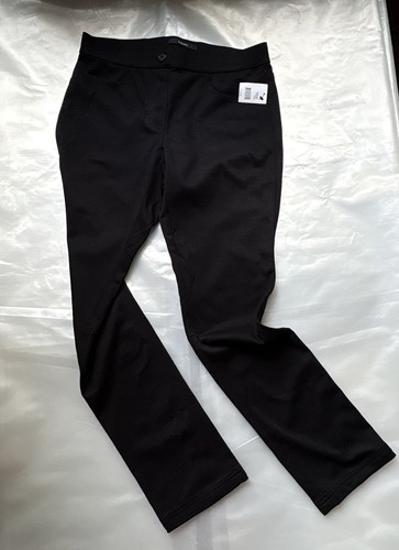 NWT Tahari Tailored “Emma” Slim Fit Black Pants Size 8