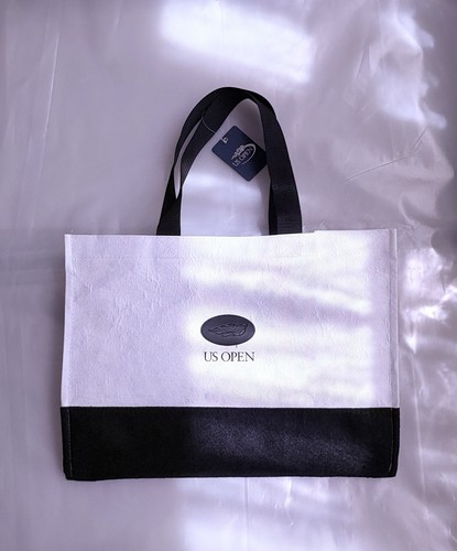 NWT Rare Tyvek Usta US Open Large Tote Bag - Black/White