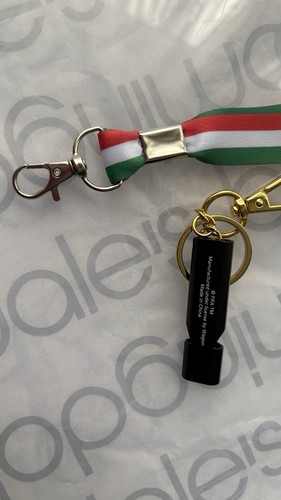 2026 FIFA World Cup 4" Whistle Trophy Keychain w/ Lanyard - photo 3