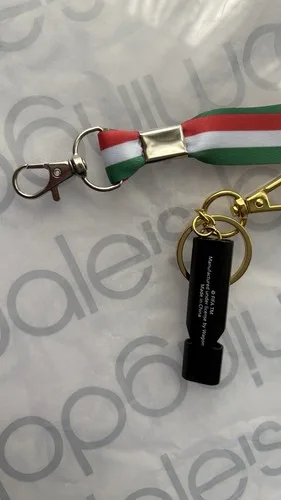2026 FIFA World Cup 4" Whistle Trophy Keychain w/ Lanyard - photo 3