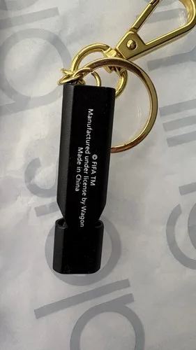 2026 FIFA World Cup 4" Whistle Trophy Keychain w/ Lanyard - photo 5