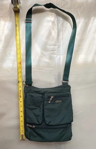 Vintage Baggallini Crossbody Bag - Dark Green - photo 4