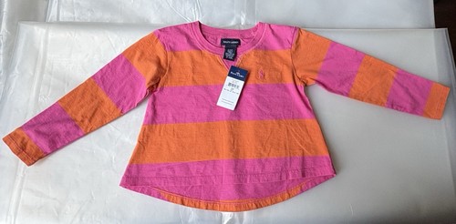 Ralph Lauren Kids Striped Long Sleeve Shirt 2/2T