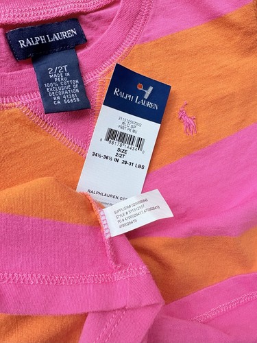 Ralph Lauren Kids Striped Long Sleeve Shirt 2/2T - photo 4